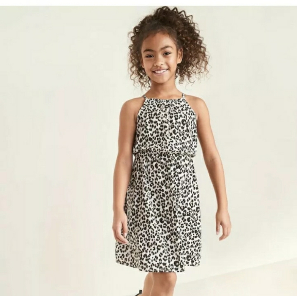 Cinched-Waist Cami Dress for Girls